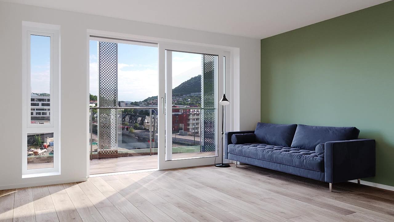 3D-animasjon fra Kronstad X-prosjektet (Bergen)