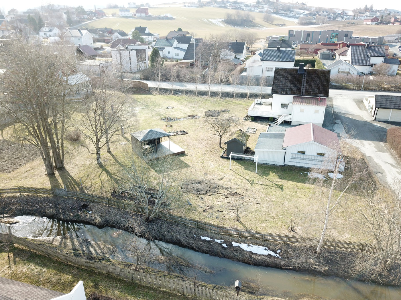 Original drone photo from client
